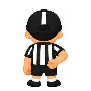 Referee signal S35: Illegal forward or backward pass