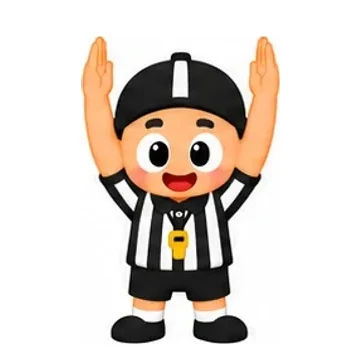 Referee signal S5: Touchdown